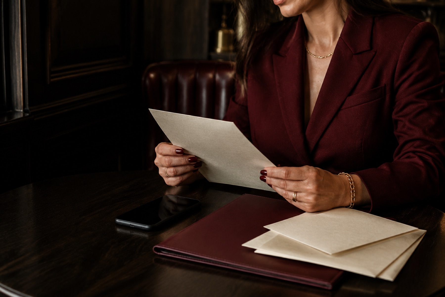Relations de presse : lecture d'une lettre